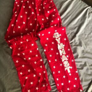 Red Star Gymnast Kids Pajamas